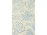 LivingStyles Wedgwood Vibrance Hand Tufted Designer Wool Rug, 280x200cm, Cream offer