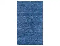 LivingStyles Lille Handwoven Wool Rug, 130x80cm, Denim offer