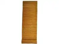 LivingStyles Burma Sumak Handwoven Jute Runner Rug, 300x70cm, Gold offer