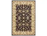 LivingStyles Sydney Classic Turkish Made Oriental Rug, 170x120cm, Navy / Ivory offer