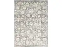 LivingStyles Symphony Ziegler Oriental Rug, 200x290cm, Grey offer