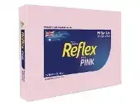 Officeworks Reflex Colours 80gsm A3 Copy Paper Pink 500 Sheets offer