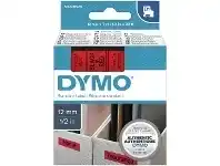 Officeworks DYMO D1 Label Tape 12mm x 7m Black on Red offer