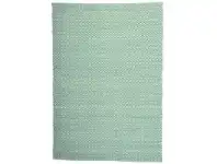 LivingStyles Natura Roselle 160x230cm Hand Woven Wool Rug - Cornflower offer