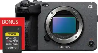 Camera House Sony cinema line fx3 full frame e-mount video camera offer