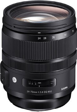 Sigma 24-70mm f2.8 dg dn zoom lens