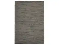 LivingStyles Urban Ida Flat Woven Wool and Jute Rug, 320x230cm, Dark Grey offer