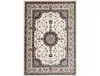 LivingStyles Gold Feray Turkish Made Oriental Rug, 200x290cm, Cream offer