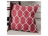 Castaway Rope Scatter Cushion, Red