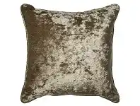 LivingStyles Raina Crushed Velvet Scatter Cushion, Moss offer