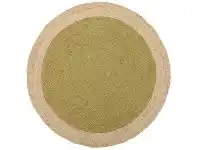 LivingStyles Atrium Polo Round Jute Rug, 240cm, Olive offer