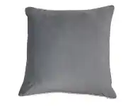 Rodeo Velvet Euro Cushion Cover, Silver