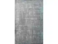LivingStyles Aqua Silk Ravena Turkish Made Modern Rug, 200x290cm, Grey offer