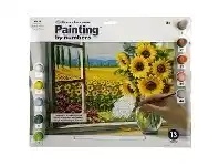 Officeworks Royal & Langnickel Painting By Numbers Senior Harvest Time offer