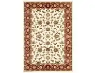 LivingStyles Sydney Classic Turkish Made Oriental Rug, 230x160cm, Ivory / Red offer