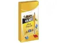 Officeworks BIC Clic Retractable Fine Ball Pens Blue 10 Pack offer