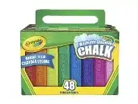 Officeworks Crayola Washable Sidewalk Chalk 48 Pack offer