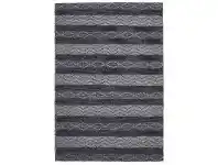 LivingStyles Urban Gypsy Flat Woven Wool and Jute Rug, 225x155cm, Navy offer