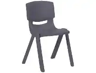 Officeworks Studymate Young Stacking Chair 305mm Grey offer