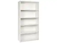 Officeworks Velocity Bookcase 1800mm White offer