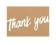 Officeworks Cristina Re Cards A6 Natural 10 Pack offer