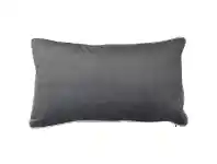 LivingStyles Rodeo Velvet Lumbar Cushion Cover, Silver offer