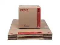 Officeworks PPS Heavy Duty Moving Boxes Medium 406 x 298 x 431mm 10 Pack offer