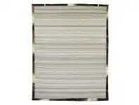 LivingStyles Signature Cowhide Trim Handwoven Wool Rug, 230x160cm, Silver / Brown offer