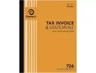 Officeworks Olympic No.726 Carbonless Duplicate Invoice/Statement Book offer