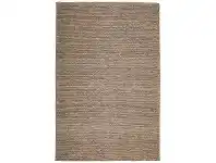 LivingStyles Vail Handwoven Plush Wool Rug, 230x160cm, Possum offer