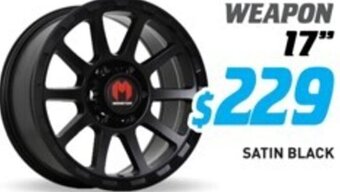 Bob Jane T-Marts Monster Weapon 17" offer
