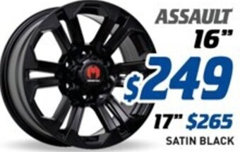 Bob Jane T-Marts Monster Assault 16" offer