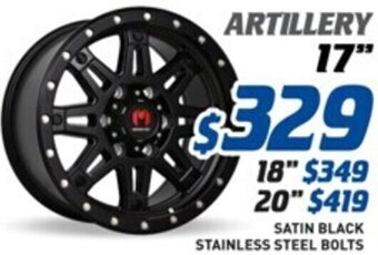 Bob Jane T-Marts Monster Artillery 17" offer