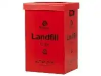 Officeworks Eco Bin Eco Landfill Waste Bin 60L Red offer