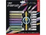 Bic Intensity Permanent Markers Metallic 8 Pack