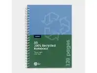 Officeworks J.Burrows 100% Recycled A5 Spiral Notebook 120 Pages offer