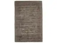 LivingStyles Luxe Hand Loomed Distressed Modern Rug in Chocolate - 280x190cm offer