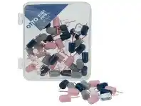 Otto Bullet Push Pins Assorted