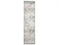 LivingStyles Evoke Poppy Turkish Made Modern Runner Rug, 300x80cm, Multi offer