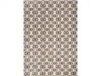 LivingStyles Fruzan Valence Turkish Made Modern Rug, 160x230cm, Chocolate / Cream offer
