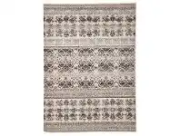 LivingStyles Turkish Made Urban Tribe Designer Rug in Ivory - 290X200cm offer