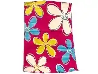 LivingStyles Flash Ultra Daisy Modern Rug in Ruby - 160x225cm offer