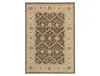 LivingStyles Jewel Chobi Turkish Made Oriental Rug, 400x300cm, Brown offer