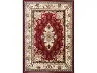 LivingStyles Gold Sidika Turkish Made Oriental Rug, 160x230cm, Red offer