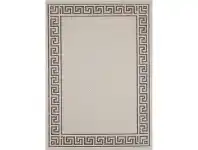 LivingStyles Sisalo Gable Egyptian Made Rug, 120x170cm, Beige offer