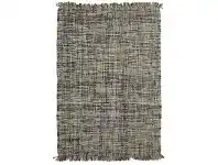 LivingStyles Urban Confetti Flat Woven Wool Rug, 225x155cm, Slate offer