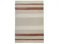 LivingStyles Urban Norse Flat Woven Cotton and Wool Rug, 280x190cm, Copper offer
