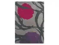 Harlequin Soleil Hand Tufted Designer Wool Rug, 240x170cm, Magenta