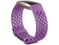 Officeworks Fitbit Charge 4 Sport Band Large Berry offer