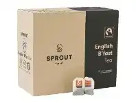 Officeworks Sprout Coffee Sprout Fairtrade Organic English Breakfast Tea Bags 1000 Pack offer